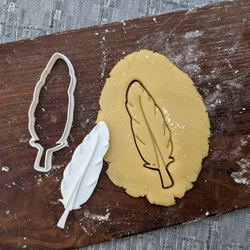 羽根　feather　クッキーカッター/クッキー型 3枚目の画像