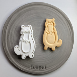 動物☆カワウソ　クッキーカッター/クッキー型 1枚目の画像