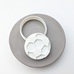 sports☆サッカーボール　クッキーカッター/クッキー型 2枚目の画像