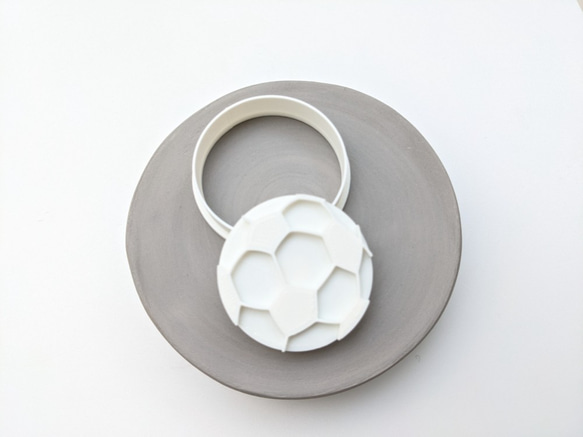 sports☆サッカーボール　クッキーカッター/クッキー型 2枚目の画像