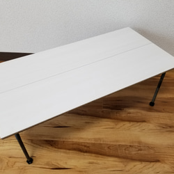 デタッチャブルテーブル用鉄脚200mm×4組セット、ローテーブル、サイドテーブル、組み立て式テーブル 5枚目の画像