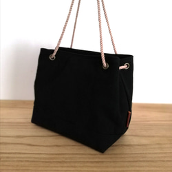 (S)ropehandlebag black 1枚目の画像