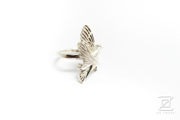 Zo.craft Peace Dove Ring / 925スターリングシルバー 4枚目の画像