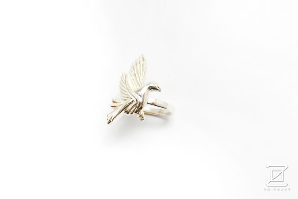 Zo.craft Peace Dove Ring / 925スターリングシルバー 6枚目の画像