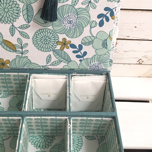 カルトナージュ ティーバッグ収納ケース フリーボックス・小物入れ