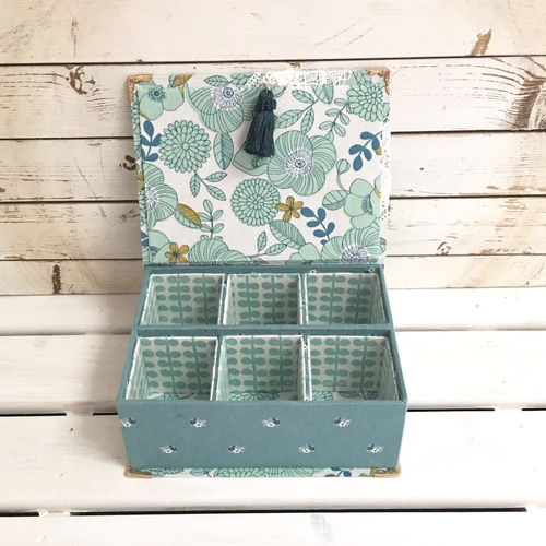 カルトナージュ ティーバッグ収納ケース フリーボックス・小物入れ