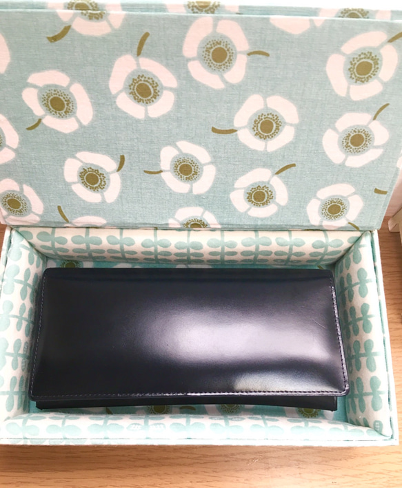 カルトナージュ 北欧柄のお財布ベッド 5枚目の画像