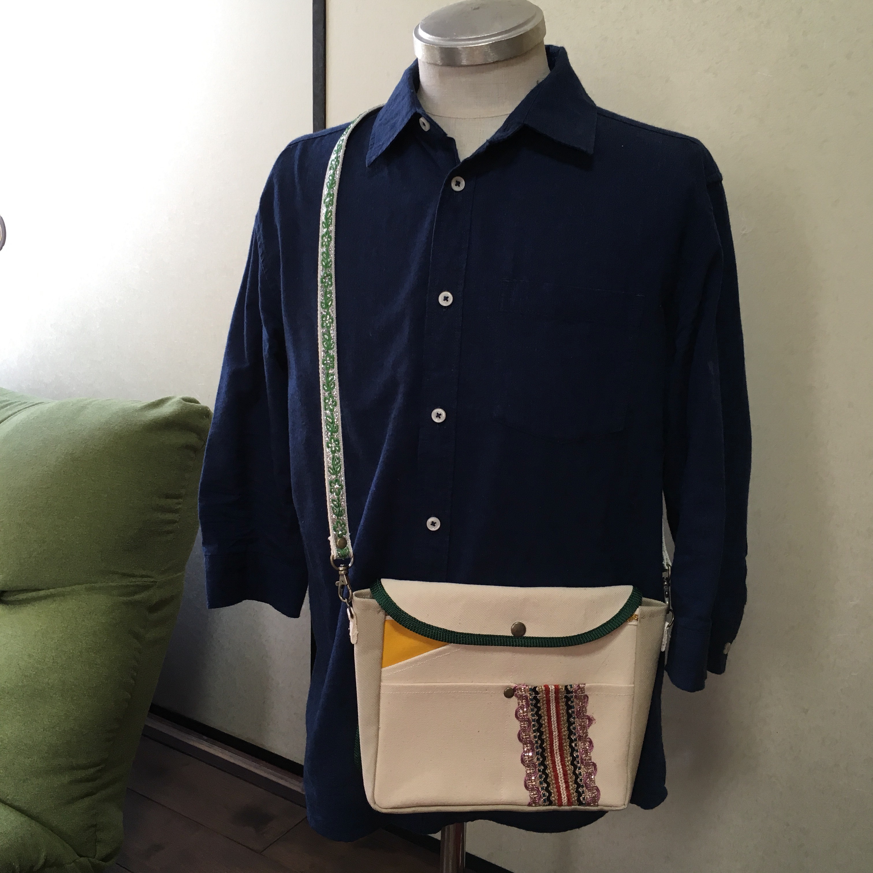 帆布ポシェット