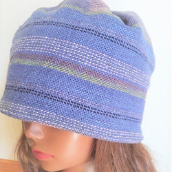 CAP：Thai cotton - ethnic blue 4枚目の画像