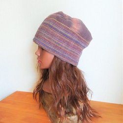 【SALE】CAP：Thai cotton - ethnic brown 3枚目の画像