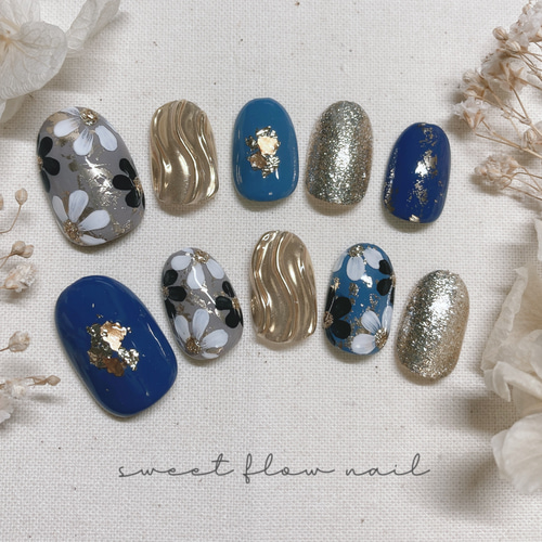 NO．27 ネイルチップ＊ニュアンスネイル ブライダル 成人式 お呼ばれ  