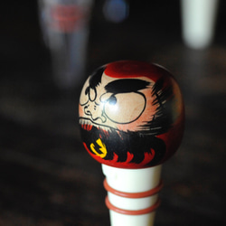 [Stand bottle stopper]“父親Daruma”·Stopcock / Samurai Jiro系統Kokesh 第2張的照片