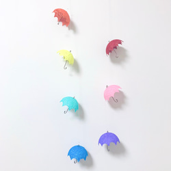 小さな虹色の傘 6枚目の画像