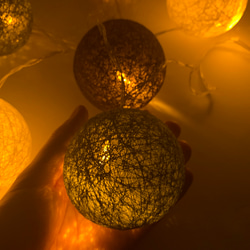 シンプルなアースカラーのライト(6球) 10枚目の画像