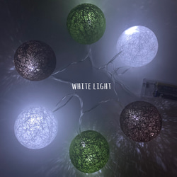 シンプルなアースカラーのライト(6球) 5枚目の画像