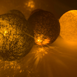 シンプルなアースカラーのライト(6球) 9枚目の画像