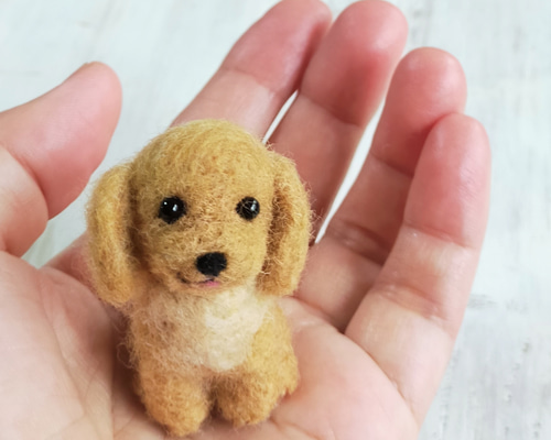 羊毛フェルトオーダー （抱っこ出来る大きさ）シェルティ トイ