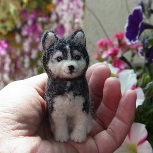 ◾受注制作・羊毛フェルトわんこ・犬・うちの子オーダー・お座り