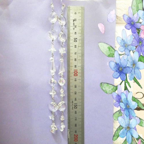 すごく すごく長い ❢【18センチ】ロング サンキャッチャー風 クリア