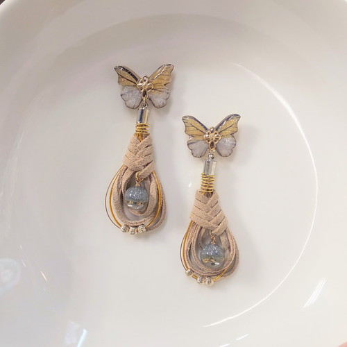 ✨見たい景色✨ グレーウッド ③ イヤリング価格となっております