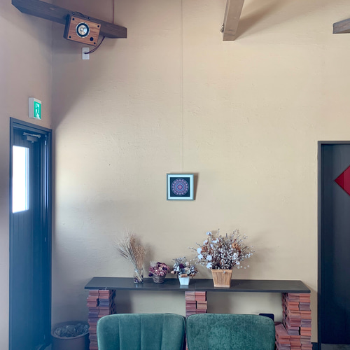 メディテーションアート 点描曼荼羅画 ヒーリング 瞑想 点描画 不安