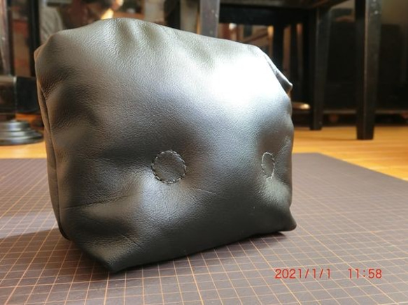 トランペットマウスピースケース 色が選べる【受注製作】牛革（3本入れ) 0_0a79b27588b676016c6337526915