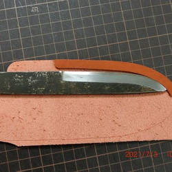 カスタムレザーシース　本革製小刀カバー 8枚目の画像