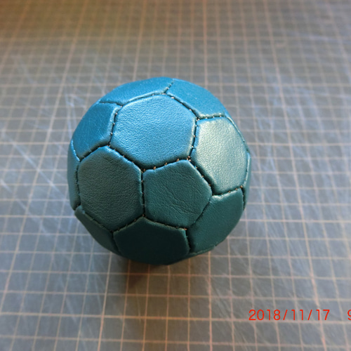 本革サッカーボール その他インテリア雑貨 テケマーク 通販