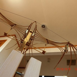 レオナルド・ダ・ヴィンチ　羽ばたき飛行機模型 4枚目の画像