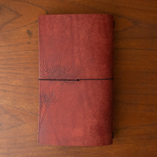 秋季限定】トラベラーズノートレギュラーサイズ コッチネーラ-曼殊沙華