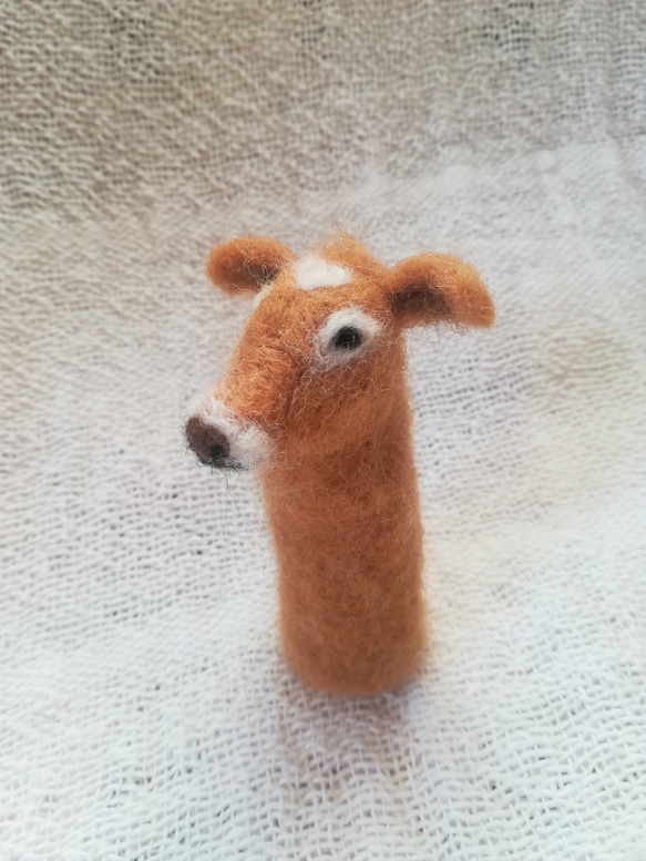 ジャージー牛(羊毛フェルト)