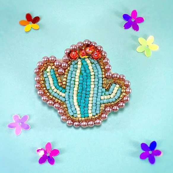 HARPOサボテン型ブローチ Harpo ブローチ 「HARPO」シルバーブローチ サボテン 銀製