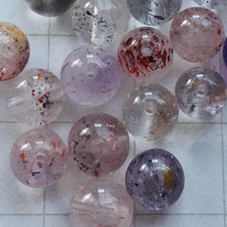 ラストセット　#131 癒しのスーパーセブンAA+ 約6.8㍉　6石 天然水晶　エレスチャル　ヒーリングストーン 5枚目の画像