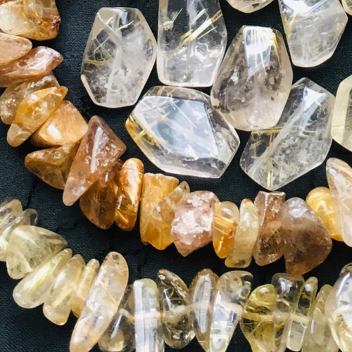 ルチルクォーツ タンブル 天然石 25個