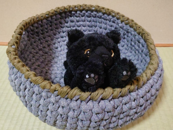 『ねこなべ』　ペット用ベッド　猫ベッド 1枚目の画像