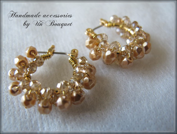 ’Coffret à bijoux ’　鈦質圈圈耳環 第1張的照片