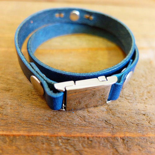 ナンバーナインスタッズデザイン レザー バングル ナンバーナイン レザーバングル ブレスレット ブラック スエード