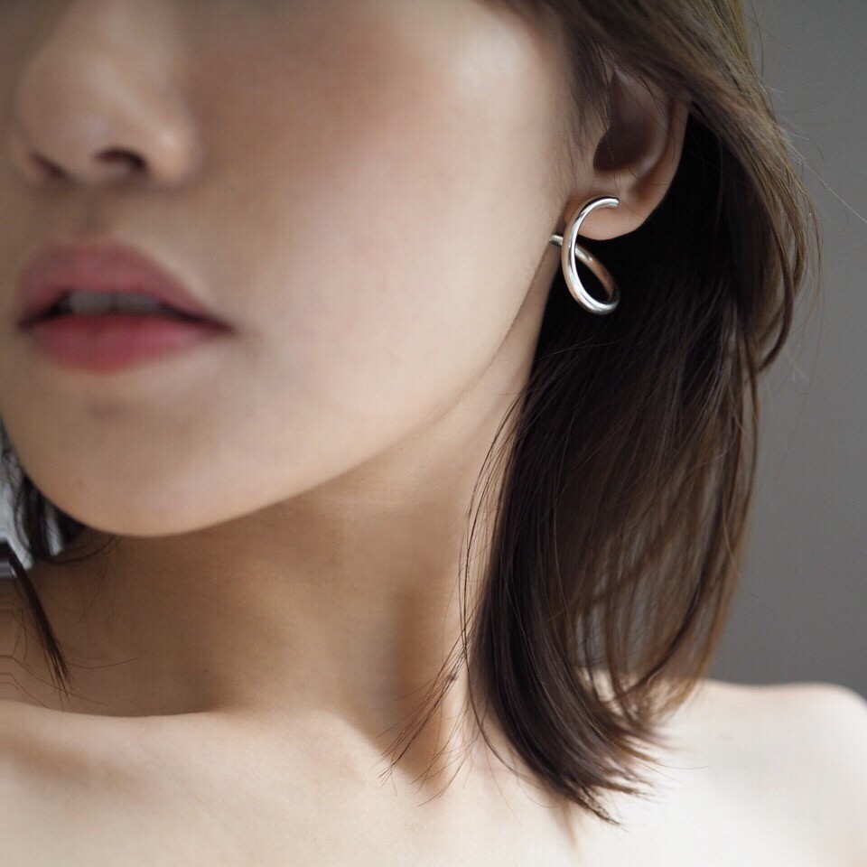良いデザイン/カーブしたイヤリング/ Haoahデザイン/カーブピアス