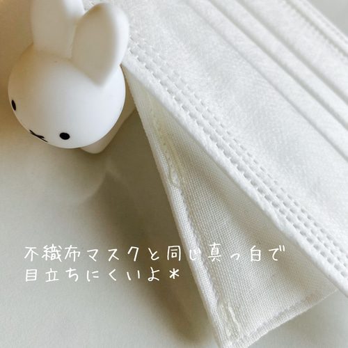 ⭐︎日本製ダブルガーゼ3枚重ね＊滑り止め付きインナーマスク6枚セット