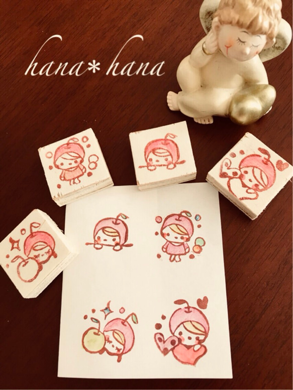 ♡Hanaちゃん♡消しゴムはんこ