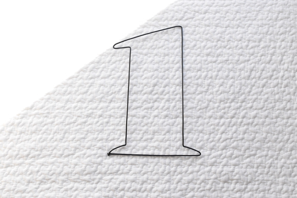 数字バナー　ワイヤー　誕生日　飾り　飾り付け 2枚目の画像