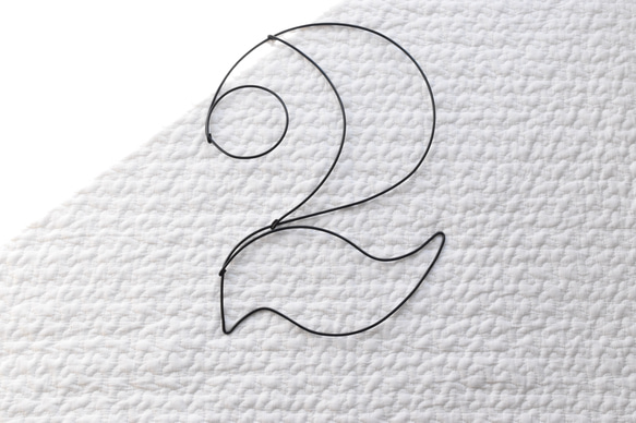 数字バナー　ワイヤー　誕生日　飾り　飾り付け 3枚目の画像