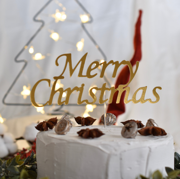クリスマス　ケーキトッパー  クリスマス飾り 6枚目の画像
