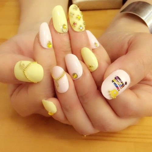 sizeオーダー〟BIGBANGネイルチップ D-LITE Ver. ➀ ビッグバン/付け爪