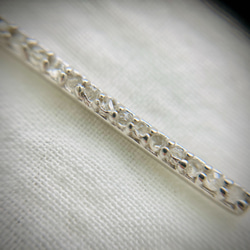 Ray　ダイヤモンドライン　silver925ネックレス ４５cm　 3枚目の画像