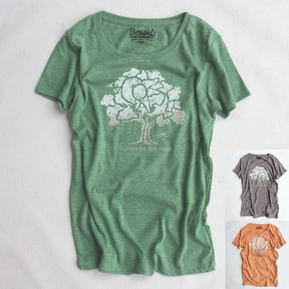 ONE BIG TREE TEE (レディースフリー） 1枚目の画像