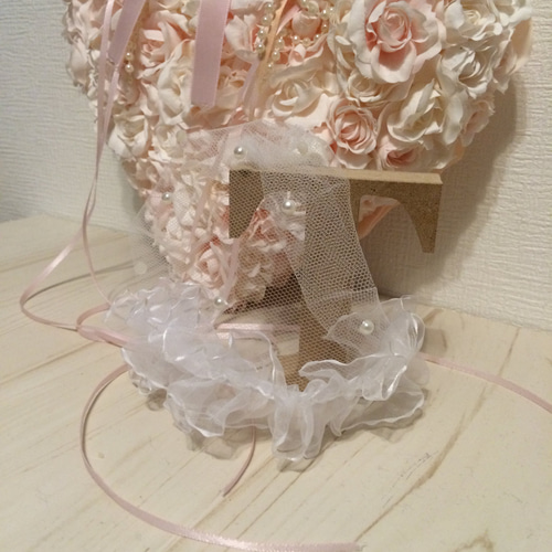 Naomi Nawata様確認用♡ウエディングバージョン・イニシャルオブジェ Tetsuya Namiki様確認用♡ウエディングバージョン・イニシャルオブジェ