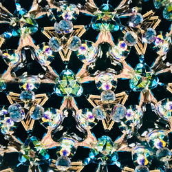 万華鏡（オイル万華鏡　Kaleidoscopic ）【Blue Bird】 3枚目の画像