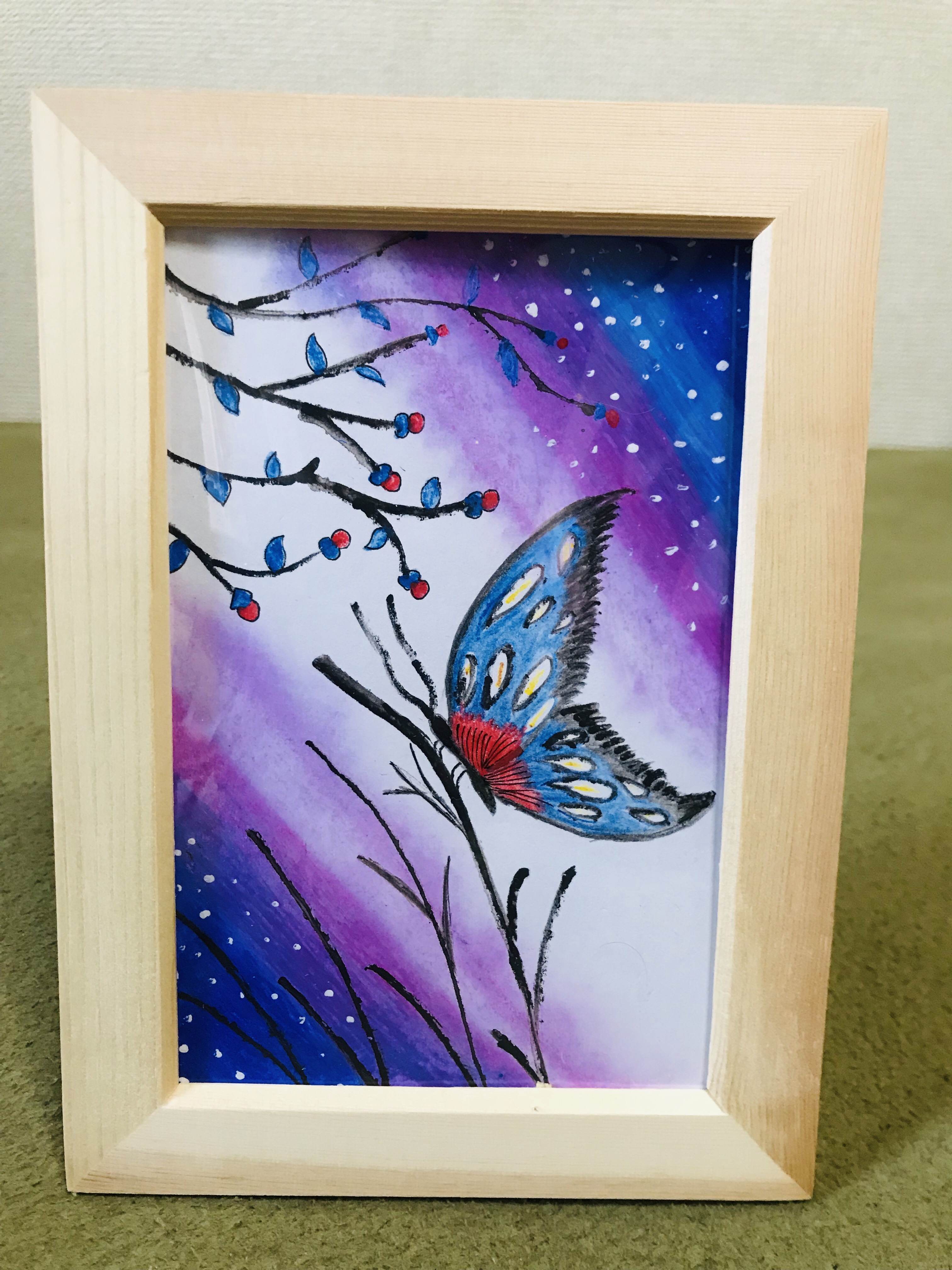 アート作品　「蝶と暮らす」 アート作品　「蝶と暮らす」
