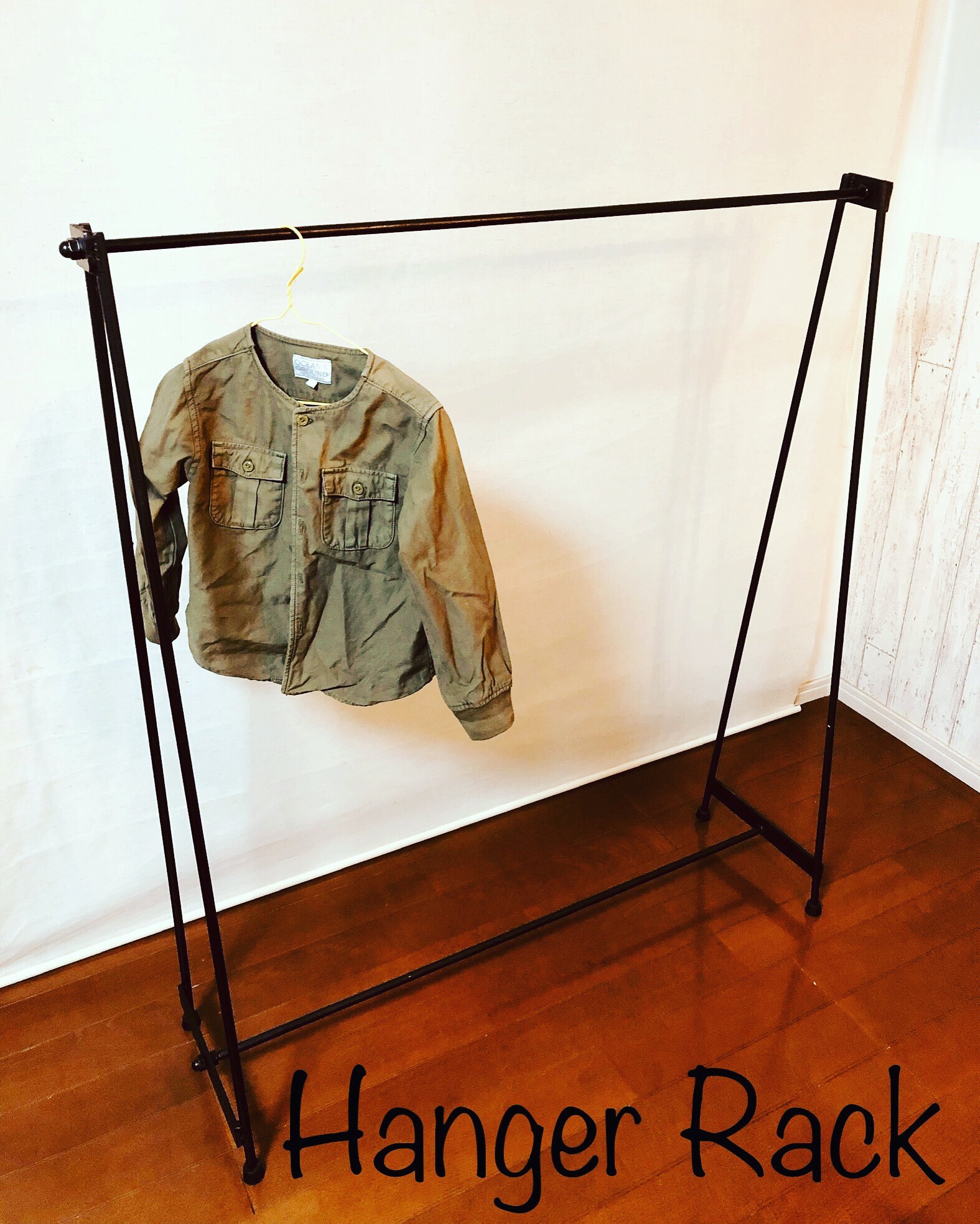 ハンドメイド アイアン ハンガー アイアン ハンガーラック ハンドメイド インテリア ファッション